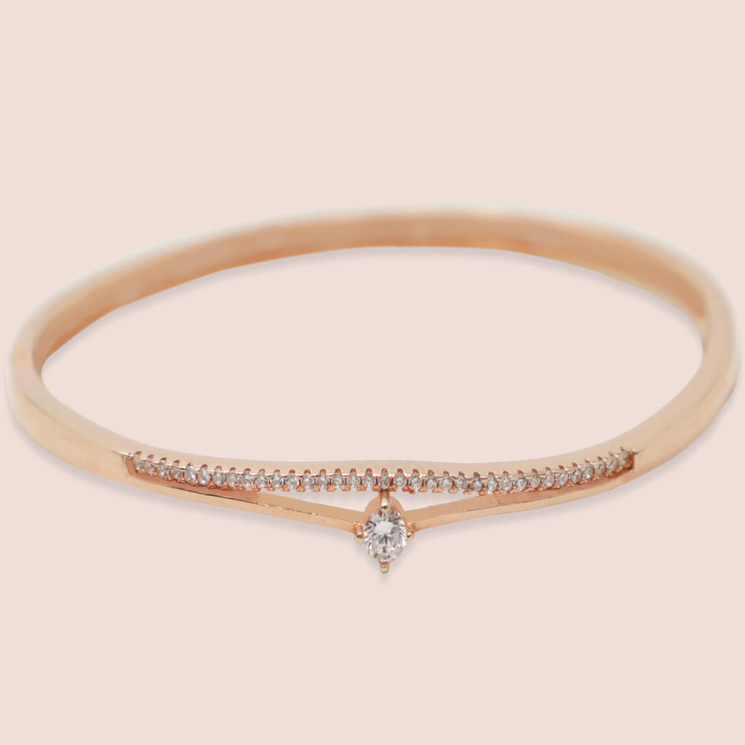 Rose Gold Solitaire