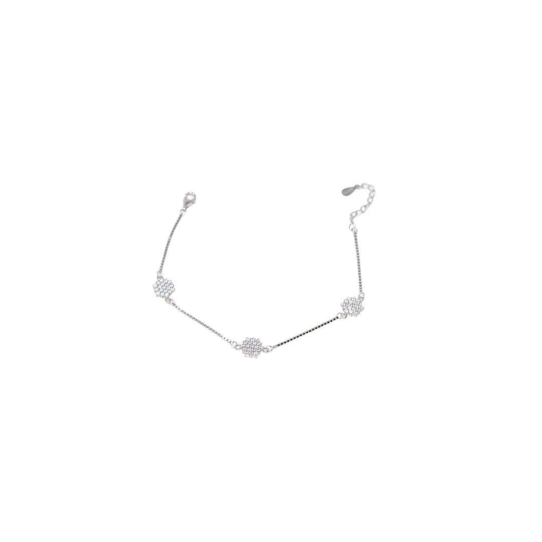 Silver Hexa Basic Bracelet