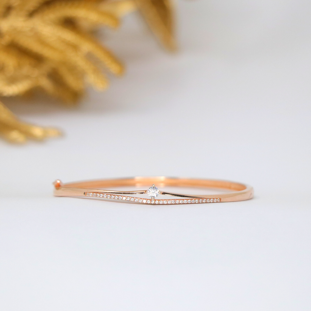 Rose Gold Solitaire
