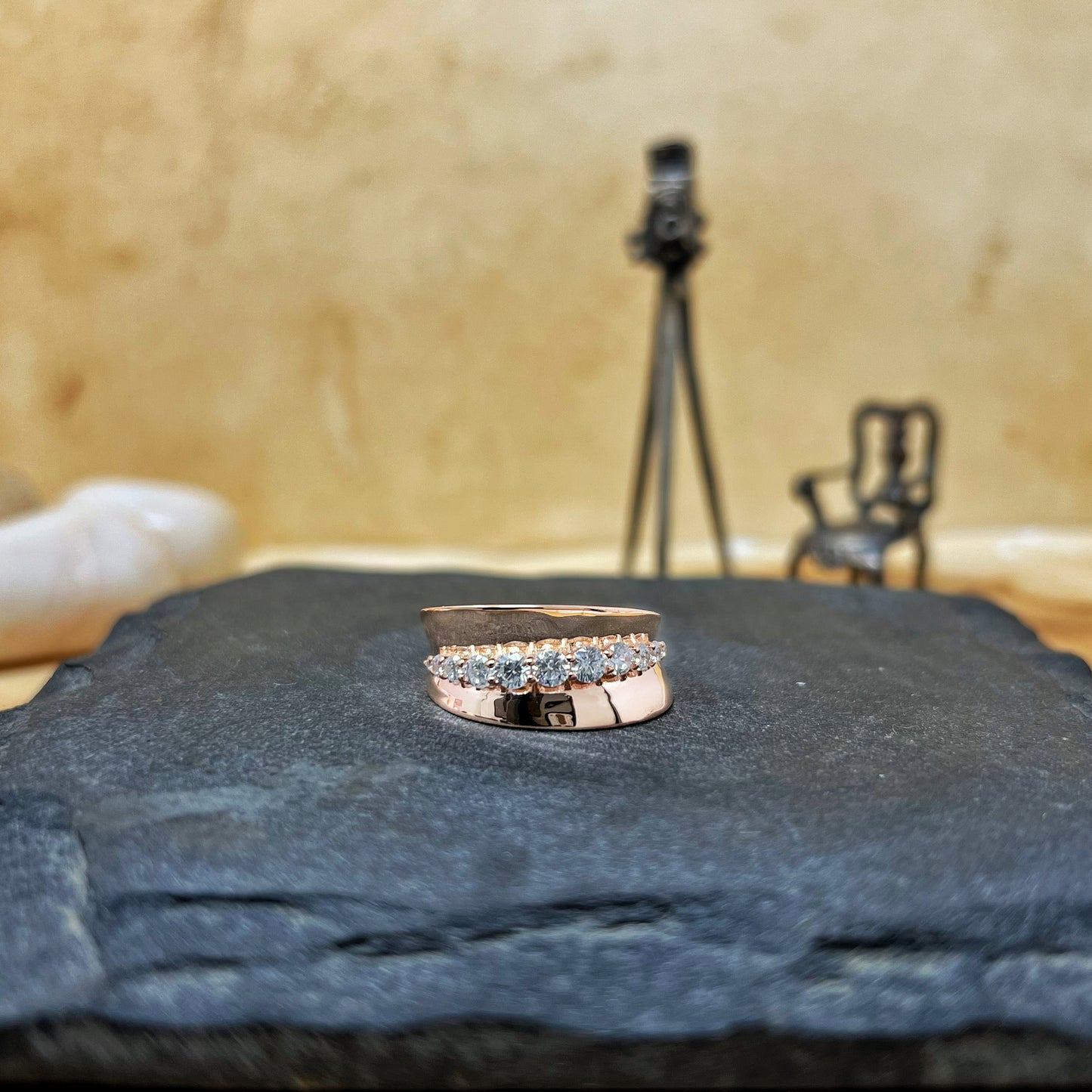 Rose Gold Cocktail Ring