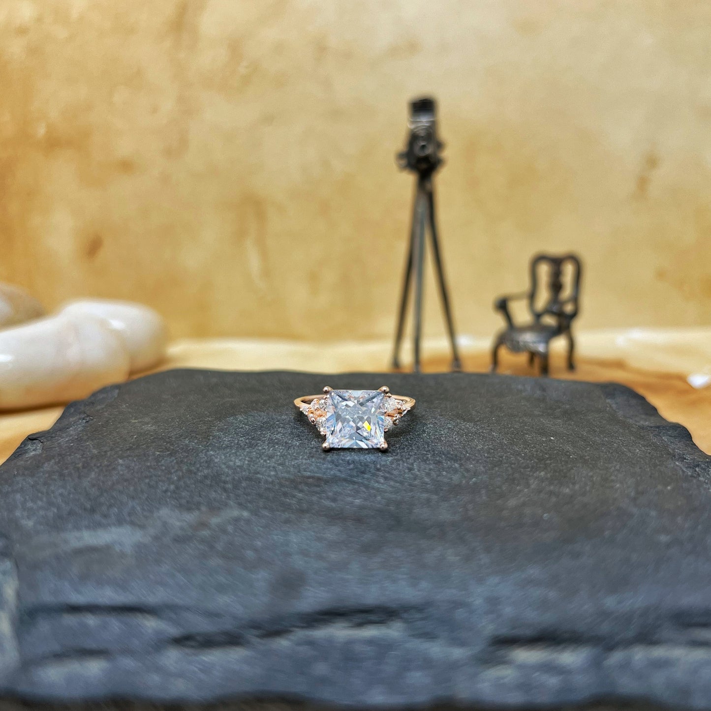Classic Princess Cut Ring