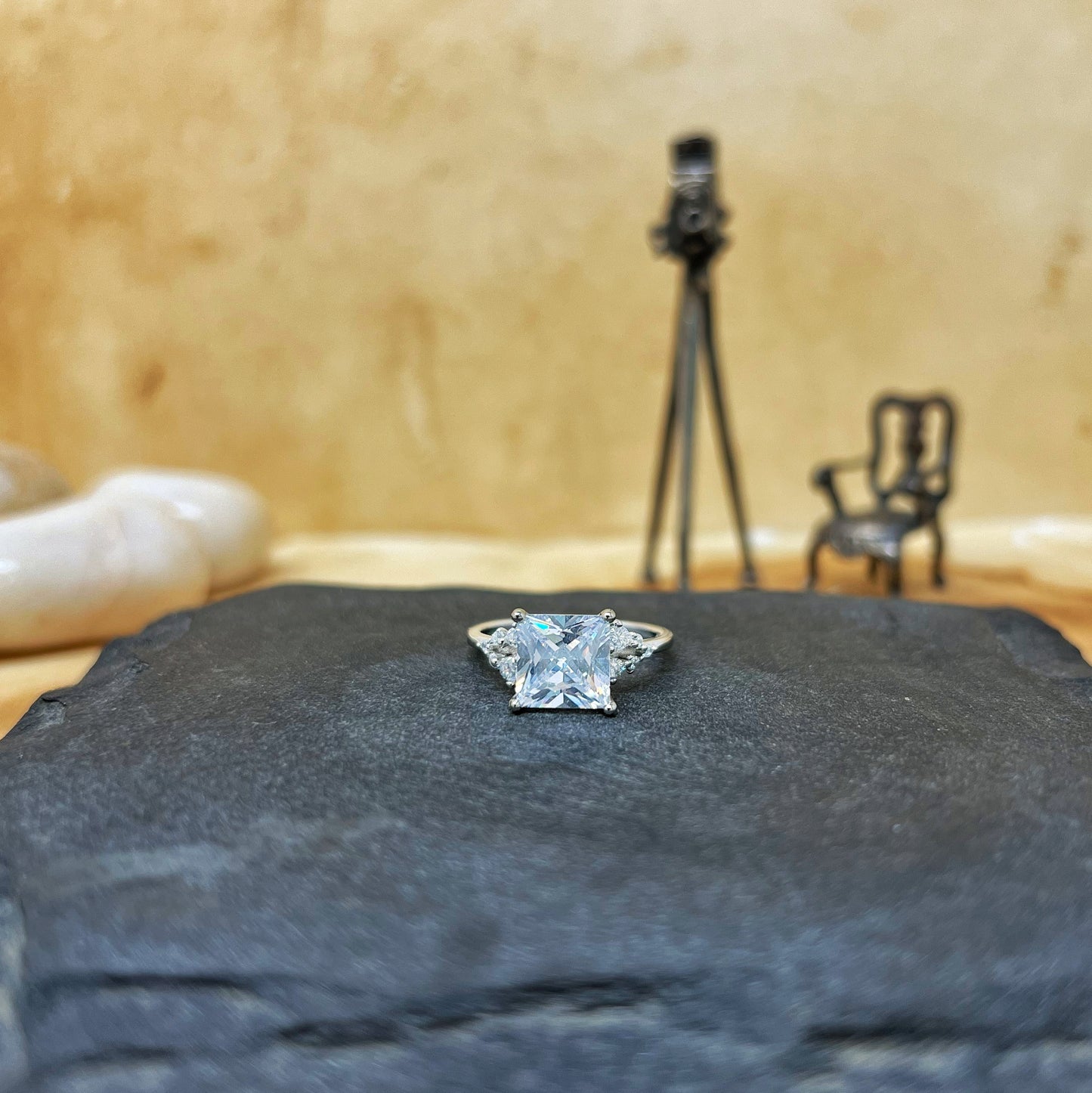 Classic Princess Cut Ring