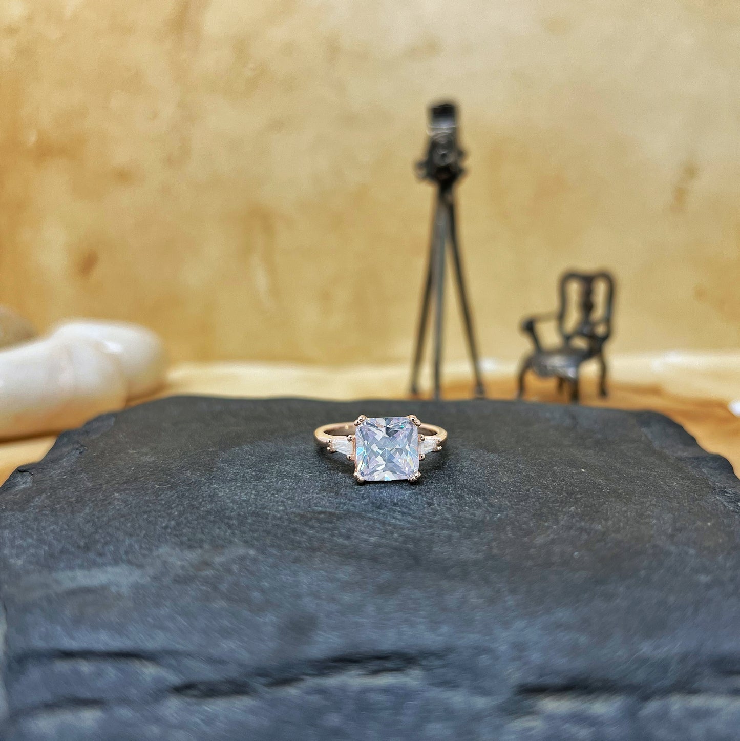 Classic Princess Cut II Ring