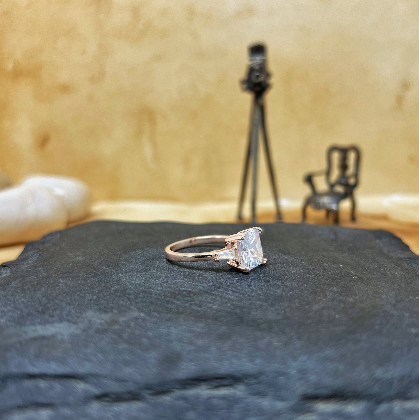 Classic Princess Cut II Ring
