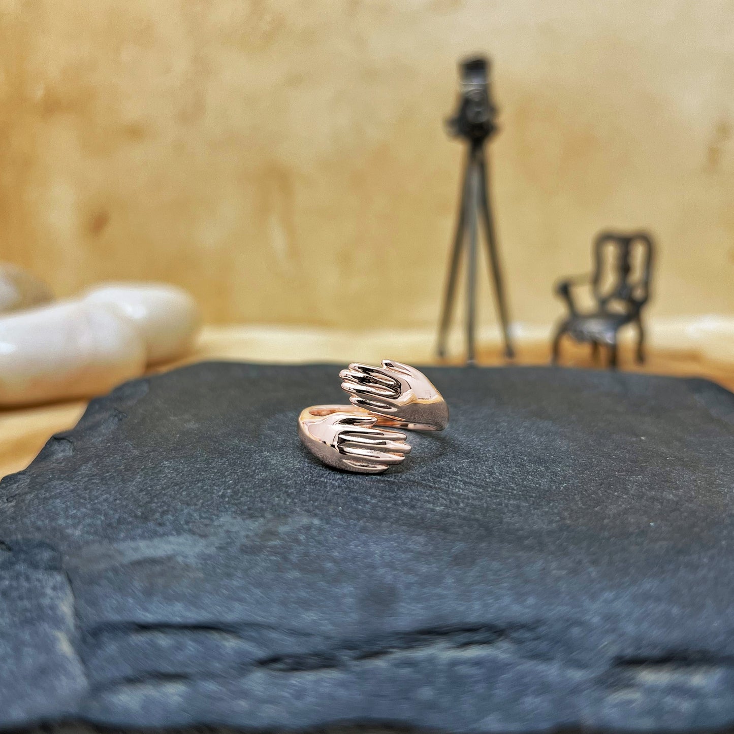 Plain Adjustable Hug Ring