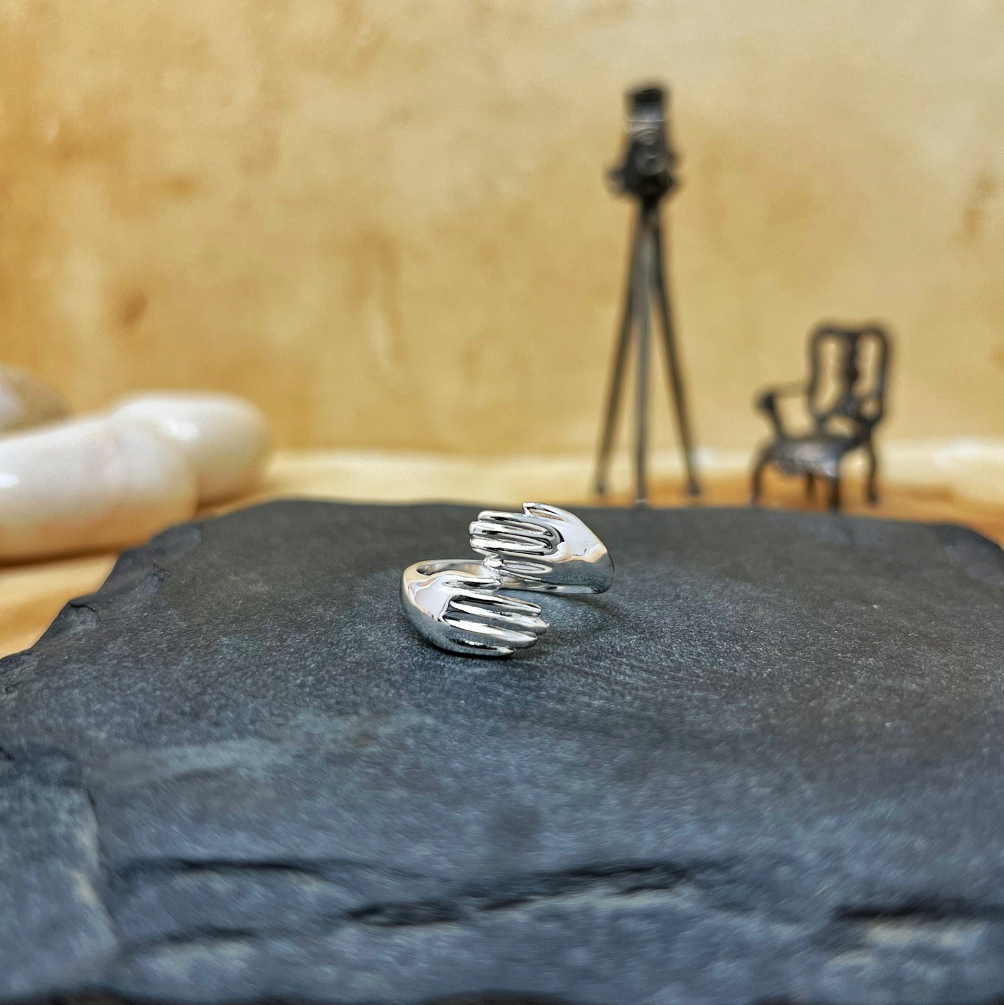 Plain Adjustable Hug Ring