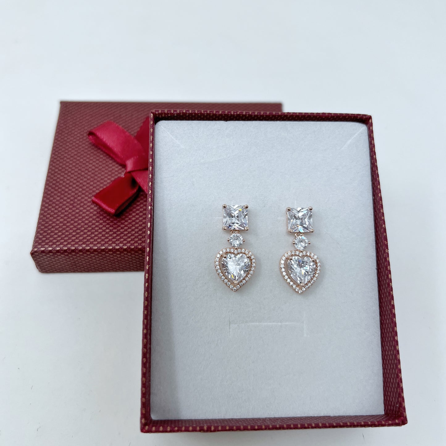 Heart Cut Danglers