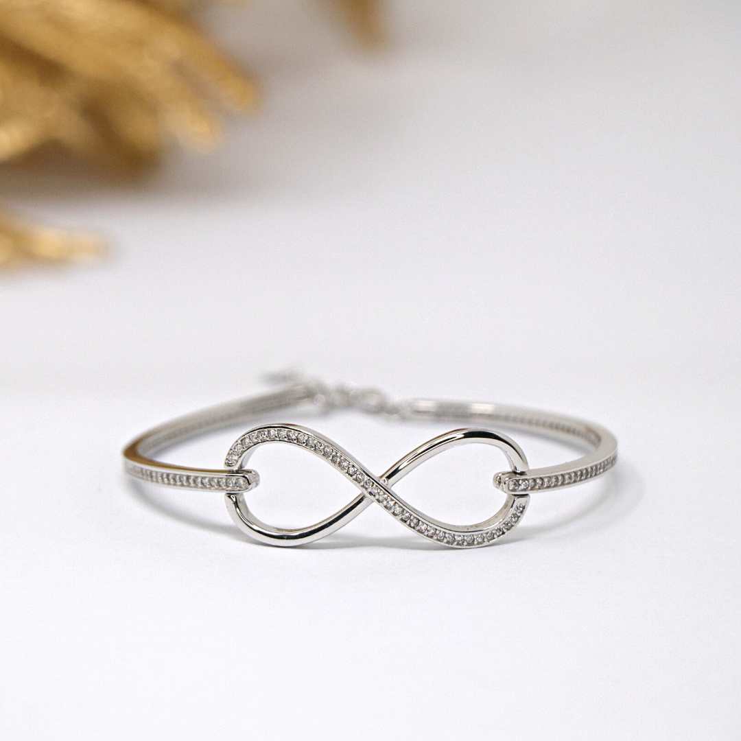 Silver Infinity Bracelet