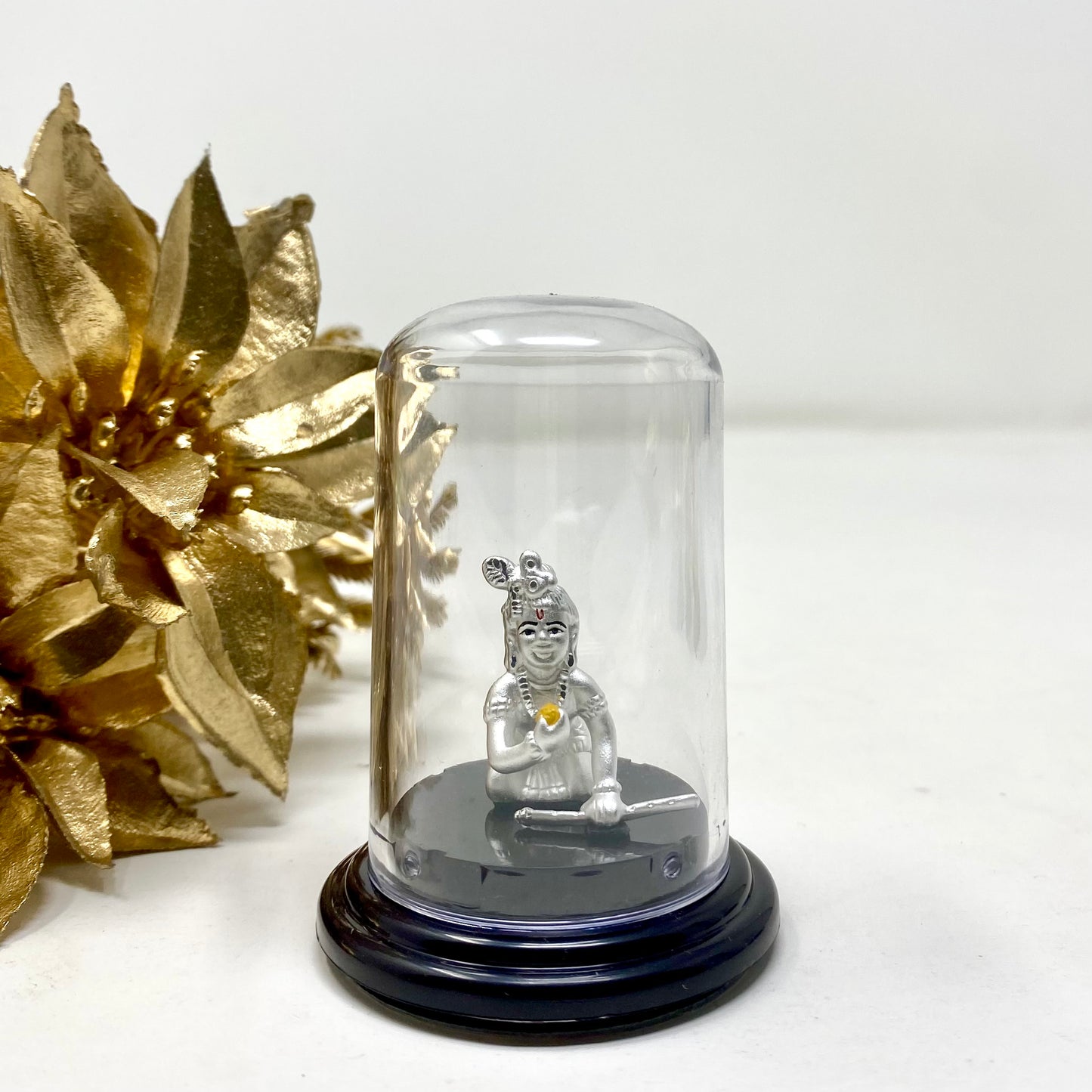 Silver Bal Krishna 999 Idol