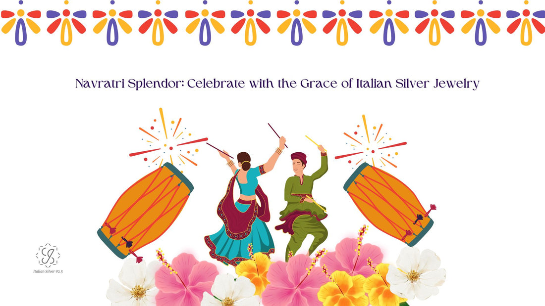 Navratri Splendor: Celebrate with the Grace of Italian Silver Jewelry