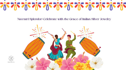 Navratri Splendor: Celebrate with the Grace of Italian Silver Jewelry