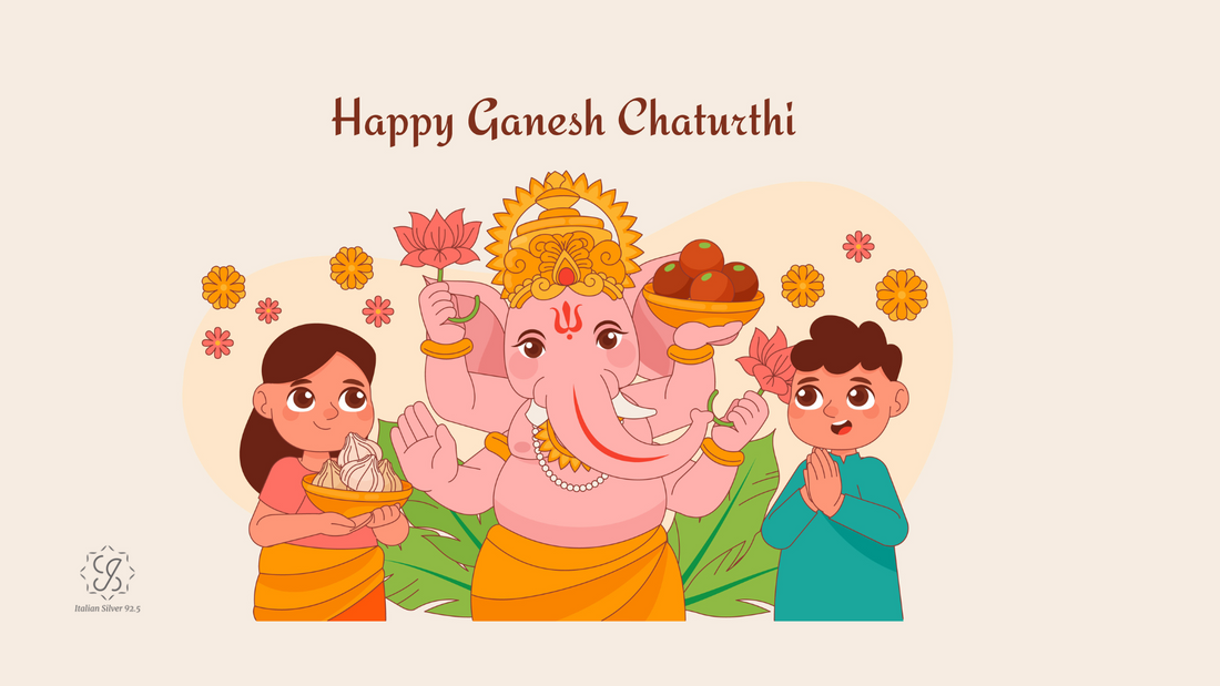 Ganpati Visarjan Look: Elevate Your Farewell with Italian Silver Jewelry