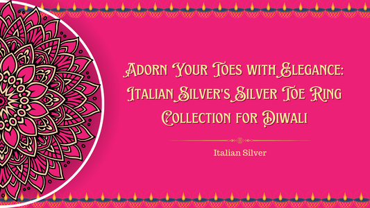 Adorn Your Toes with Elegance: Italian Silver's Silver Toe Ring Collection for Diwali