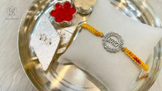 Celebrate the Sacred Bond of Raksha Bandhan with Exquisite Italian Silver 925 Rakhis