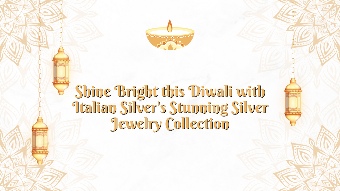 Shine Bright this Diwali with Italian Silver's Stunning Silver Jewelry Collection