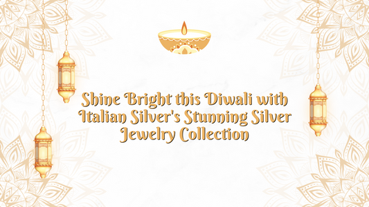 Shine Bright this Diwali with Italian Silver's Stunning Silver Jewelry Collection