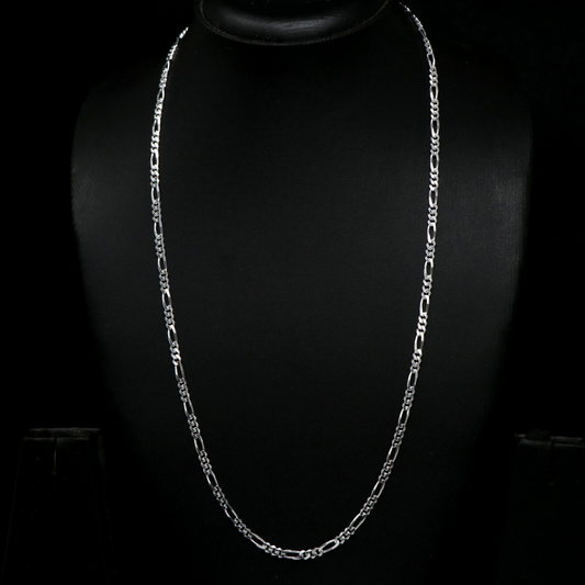 Silver Figaro Chain