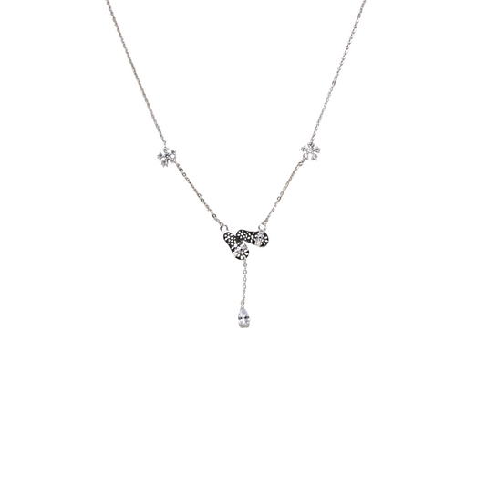 Silver Slip On Chain And Locket