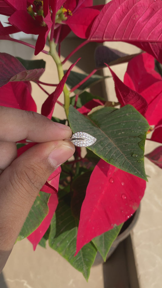 Silver Basic Leaf Ring