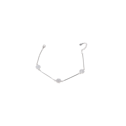 Silver Hexa Basic Bracelet