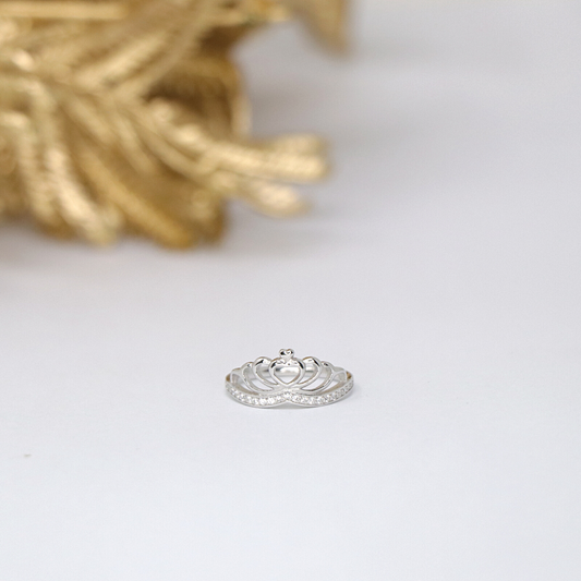 Silver Crown III Ring