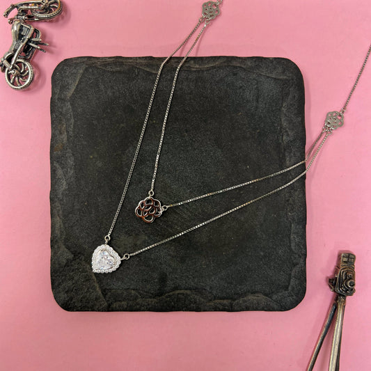 Heart Double Layer Chain