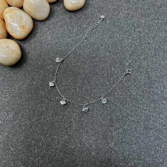 Silver Basic Charms Bracelet