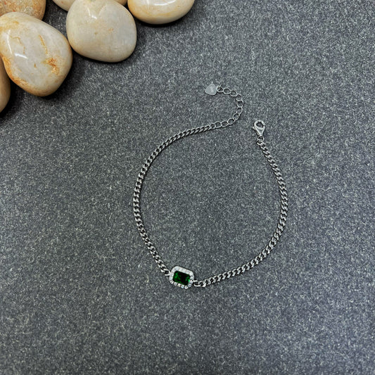 Emerald Link Bracelet