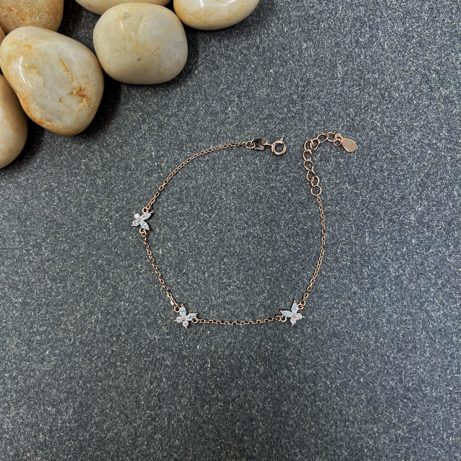 Diamond Butterfly Bracelet — EF Collection®