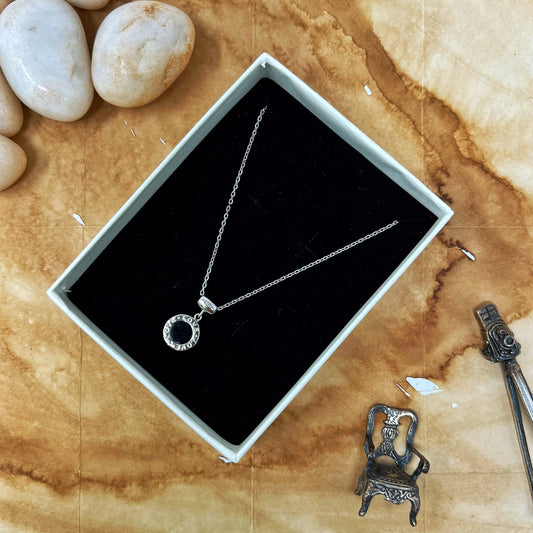 Silver Love Chain And Locket