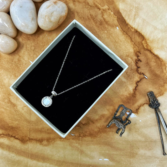 Silver Love Chain And Locket
