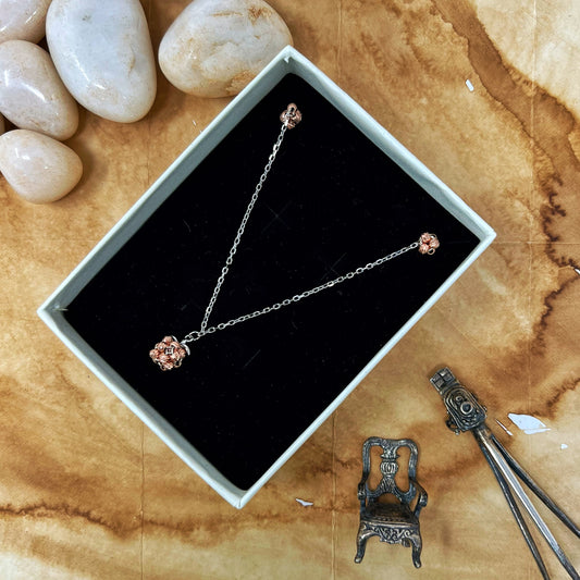 Dual Tone Chain And Locket