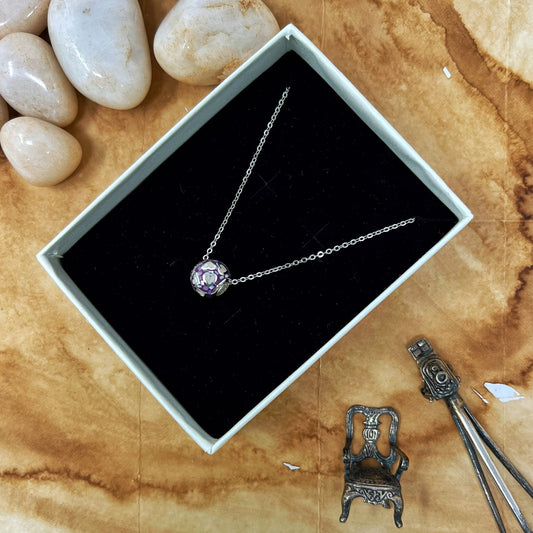 Silver Multi Heart Charm Chain And Locket