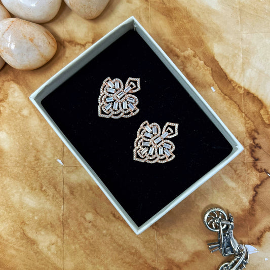 Rose Gold Traditional Studs