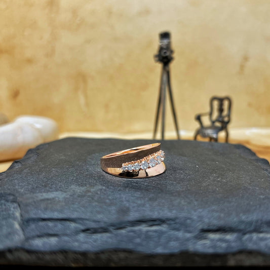 Rose Gold Cocktail Ring