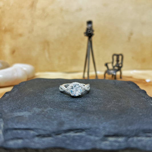 Opulent Solitaire Ring