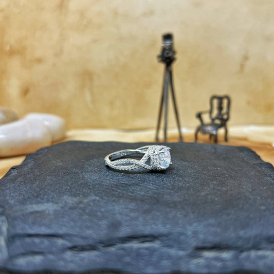 Opulent Solitaire Ring