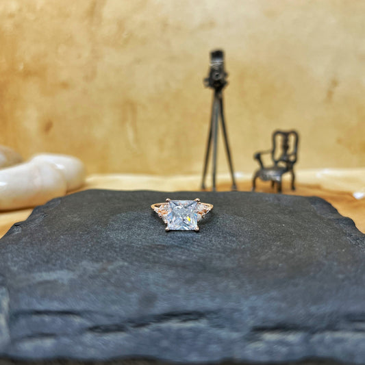 Classic Princess Cut Ring