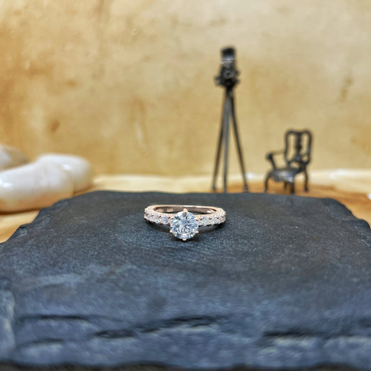 Divine Solitaire Ring