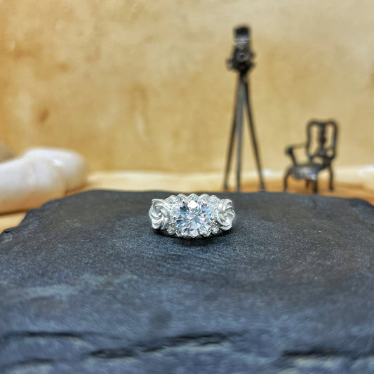 Solitaire Rose Ring