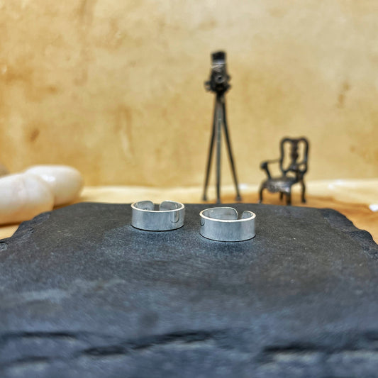 Silver Plain Toe Rings