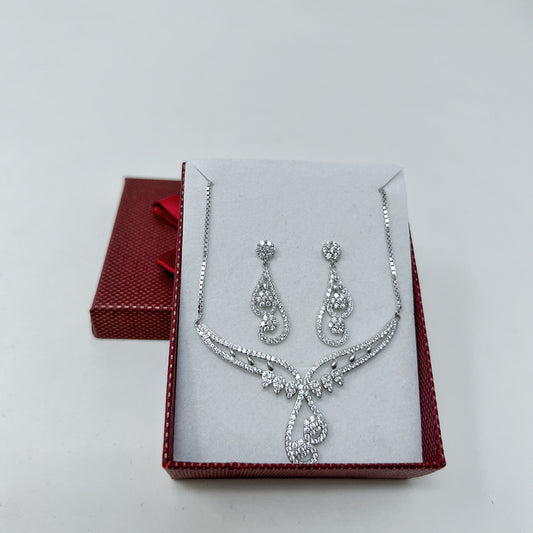 Silver Wing Chain Set