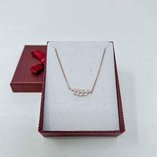 Leaf Chain And Locket