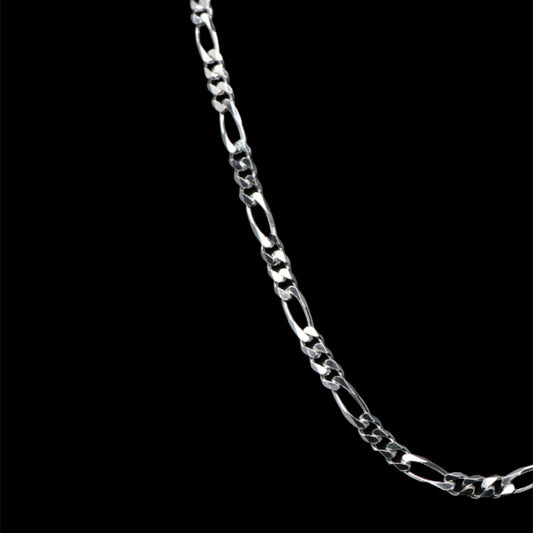Silver Figaro Chain