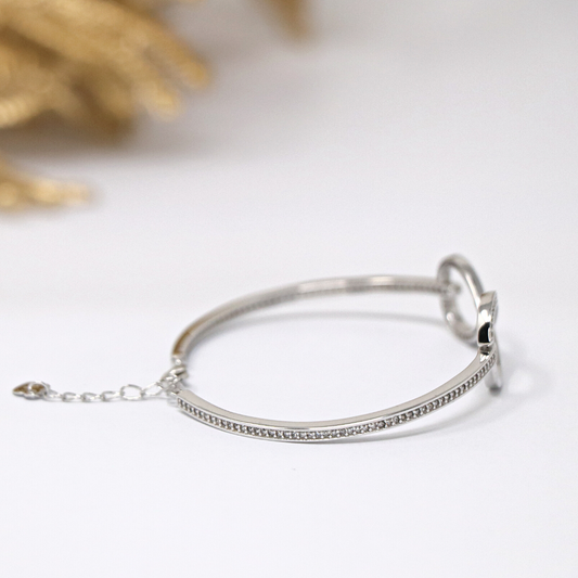 Silver Infinity Bracelet