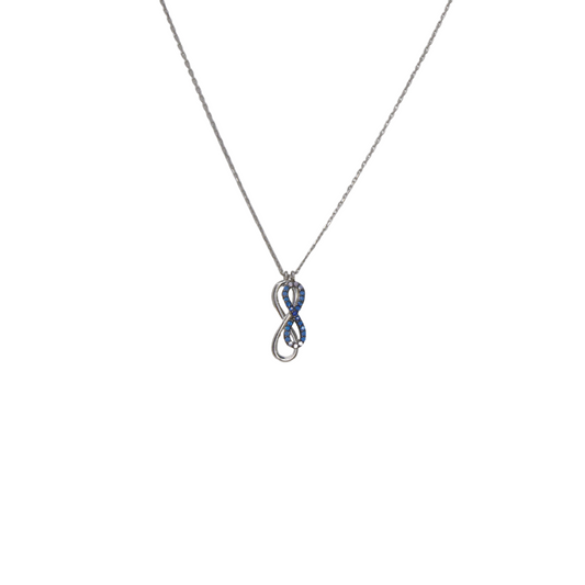 Silver Infinity Chain And Locket